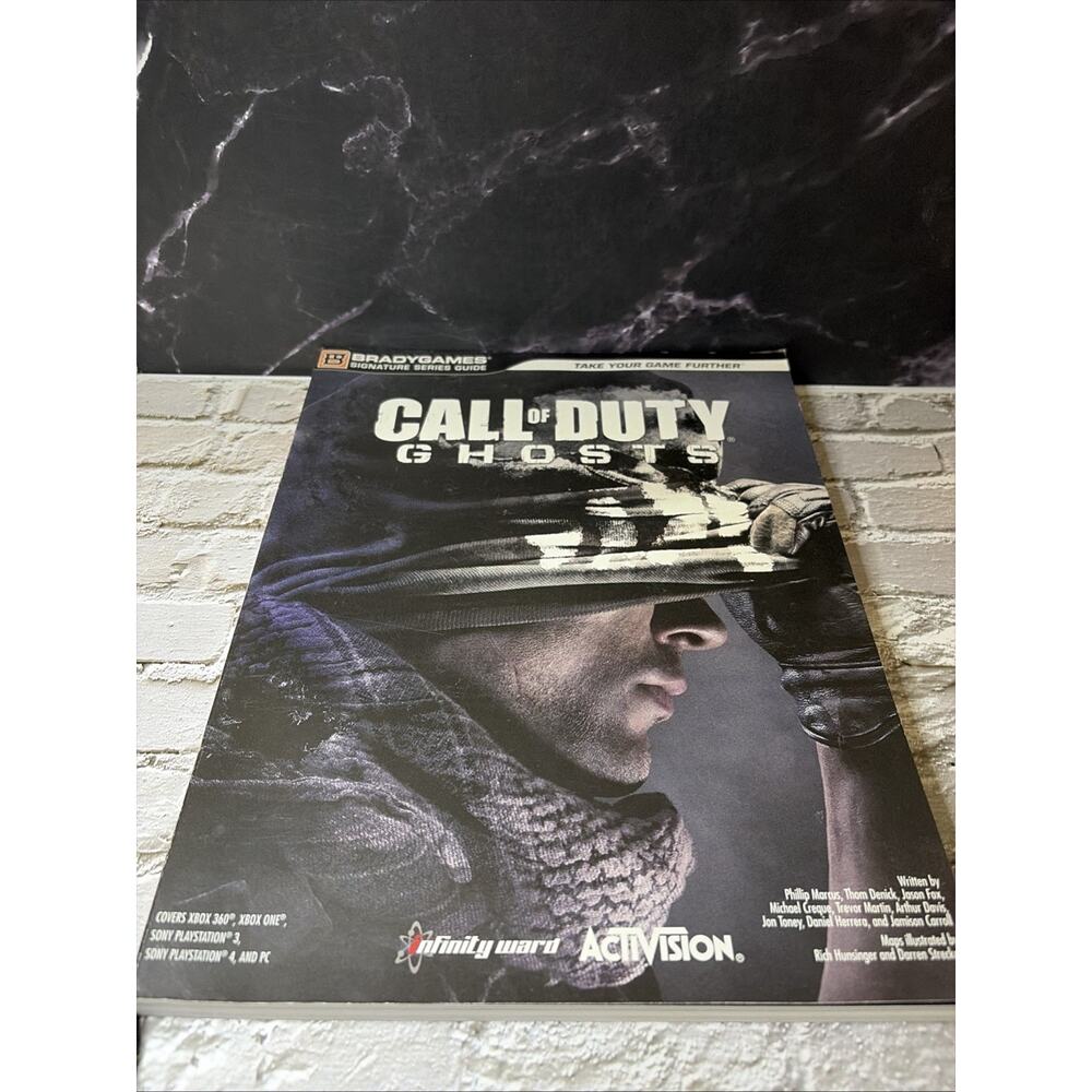 Call of Duty Ghosts Official Strategy Guide Brady Games Signature Series